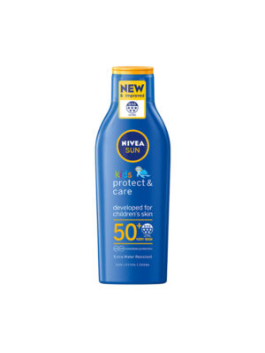 NIVEA Kids Protect & Care 5 in 1 Skin Protection 50+ Ultra Very High Sunscreen Lotion