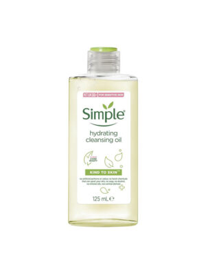 Simple Hydrating Cleansing Oil Gently Cleanses & Hydrates Skin Cleanser