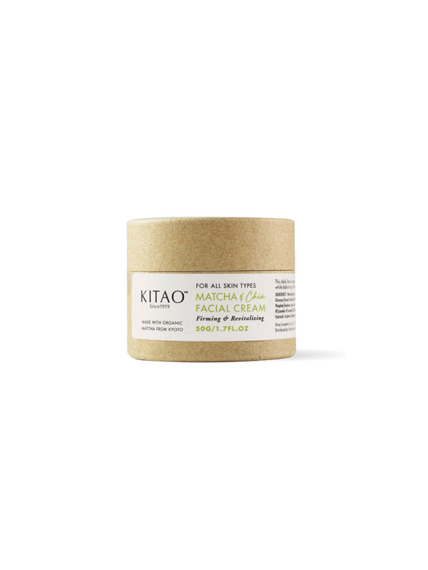 KITAO For All Skin Types Matcha & Chia Firming & Revitalizing Face Cream
