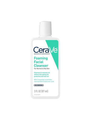 CeraVe Foaming Facial For Normal to Oily Skin Oil Control Face Wash