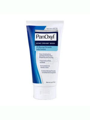 PanOxyl Acne Creamy Wash 4% Benzoyl Peroxide Face Wash