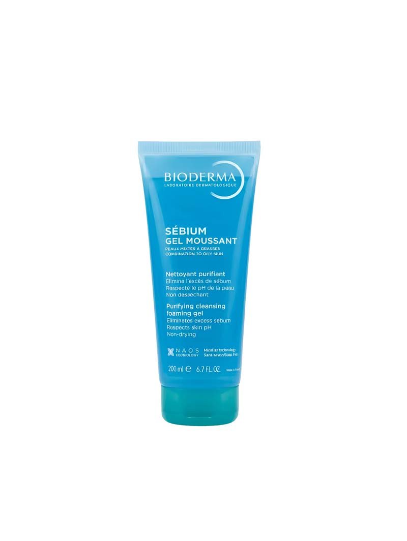 Bioderma Sebium Gel Moussant For Combination To Oily Skin Face Wash