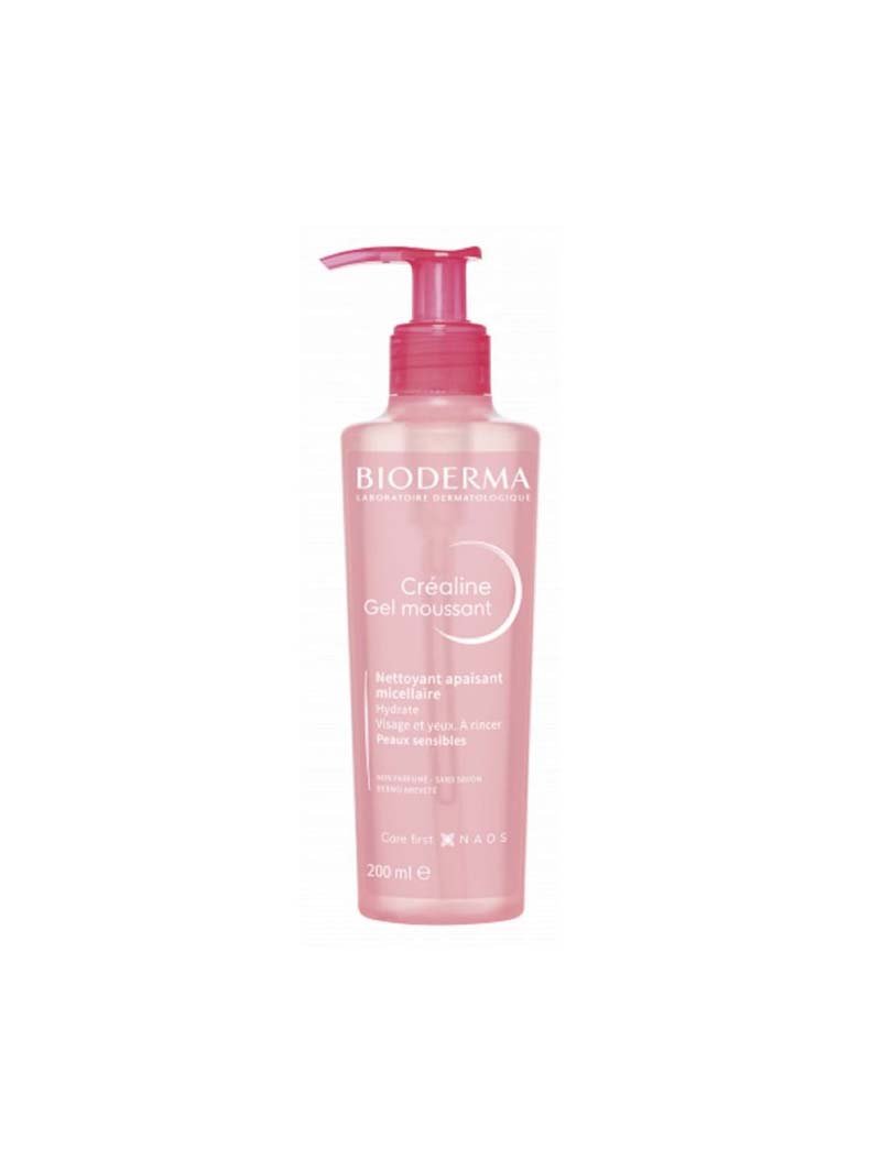 Bioderma Crealine Gel Moussant For Sensitive Skin Face Wash